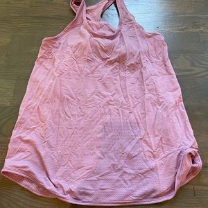 Lululemon cross back tank top pink women’s